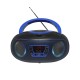 Denver Electronics TCL-212BT BLUE reproductor de CD Reproductor de CD portátil Negro, Azul